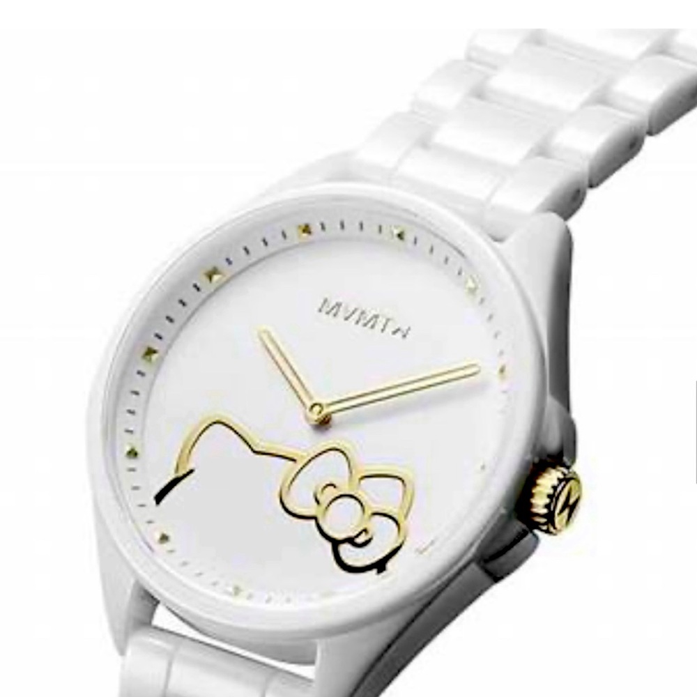 MVMT Women's Coranada Hello Kitty White Ceramic Watch 36mm